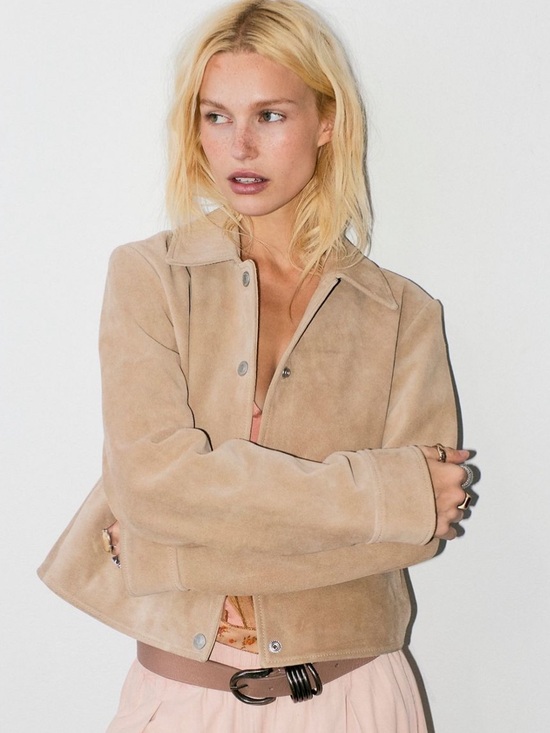 Free People Jackets & Blazers - Free People Olivia Suede Jacket NWT